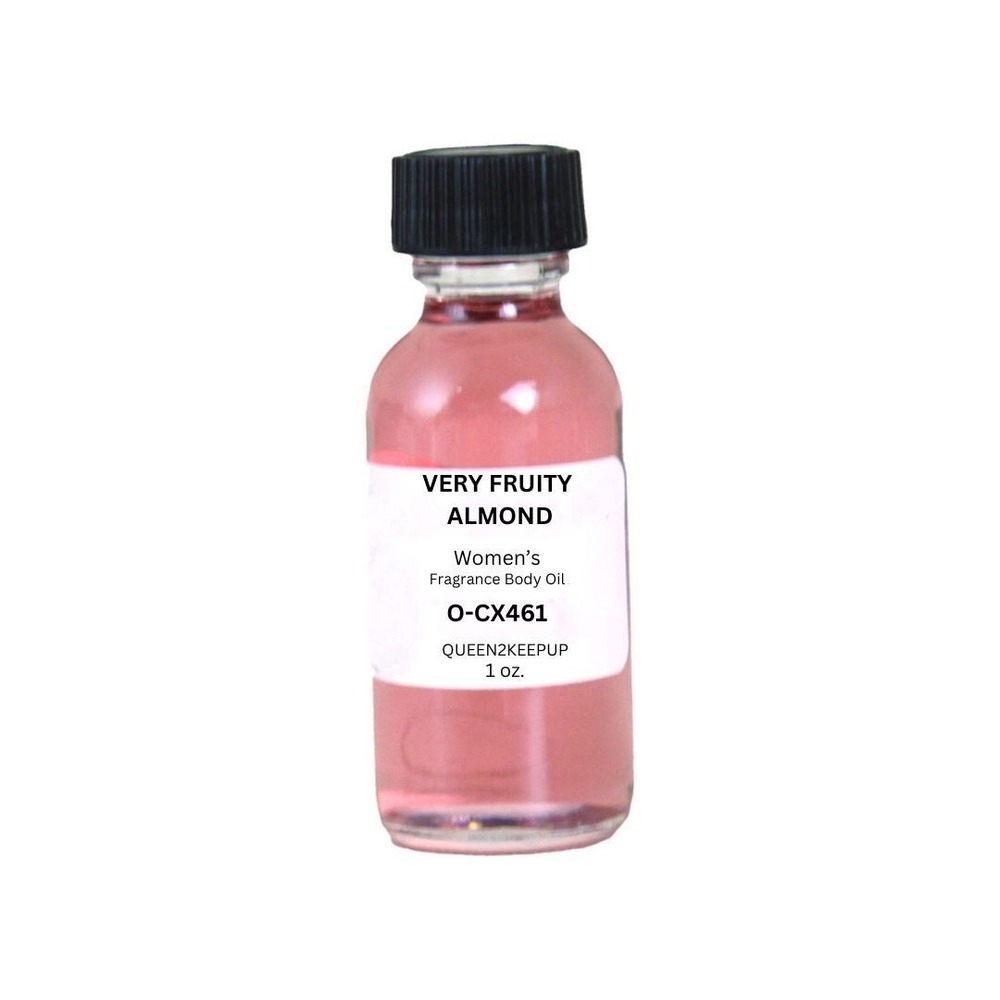 Very Fruity Almond (Women) Body Oil 1 oz Fragrance All Natural Scent - Picture 4 of 4